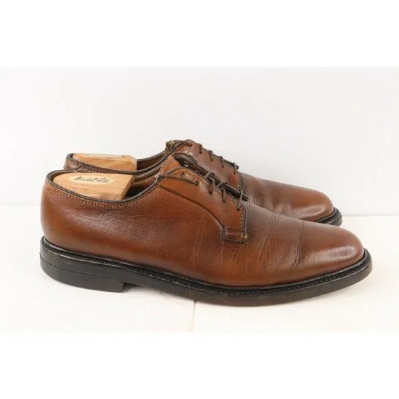 Vintage Florsheim Imperial Kenmoor 5 Nail Calf Leather Dress Shoes Mens 9.5 - Picture 5 of 11